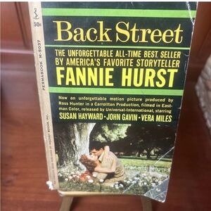 Back Street by Fannie Hurst - Classic Paperback in Black and Yellow